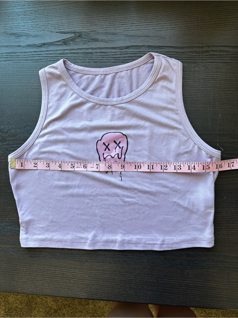 Bundle of 3 Cropped Graphic Tank Tops Large Y2K Grunge Indie Streetwear - Picture 6 of 7